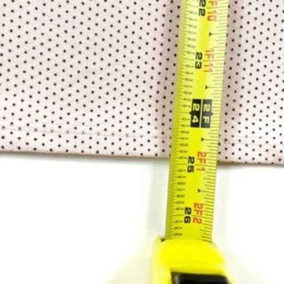 Adrianna Papell Ruffled Cap Sleeve Mini Polka Dot Blouse Top Size XL - Picture 11 of 11